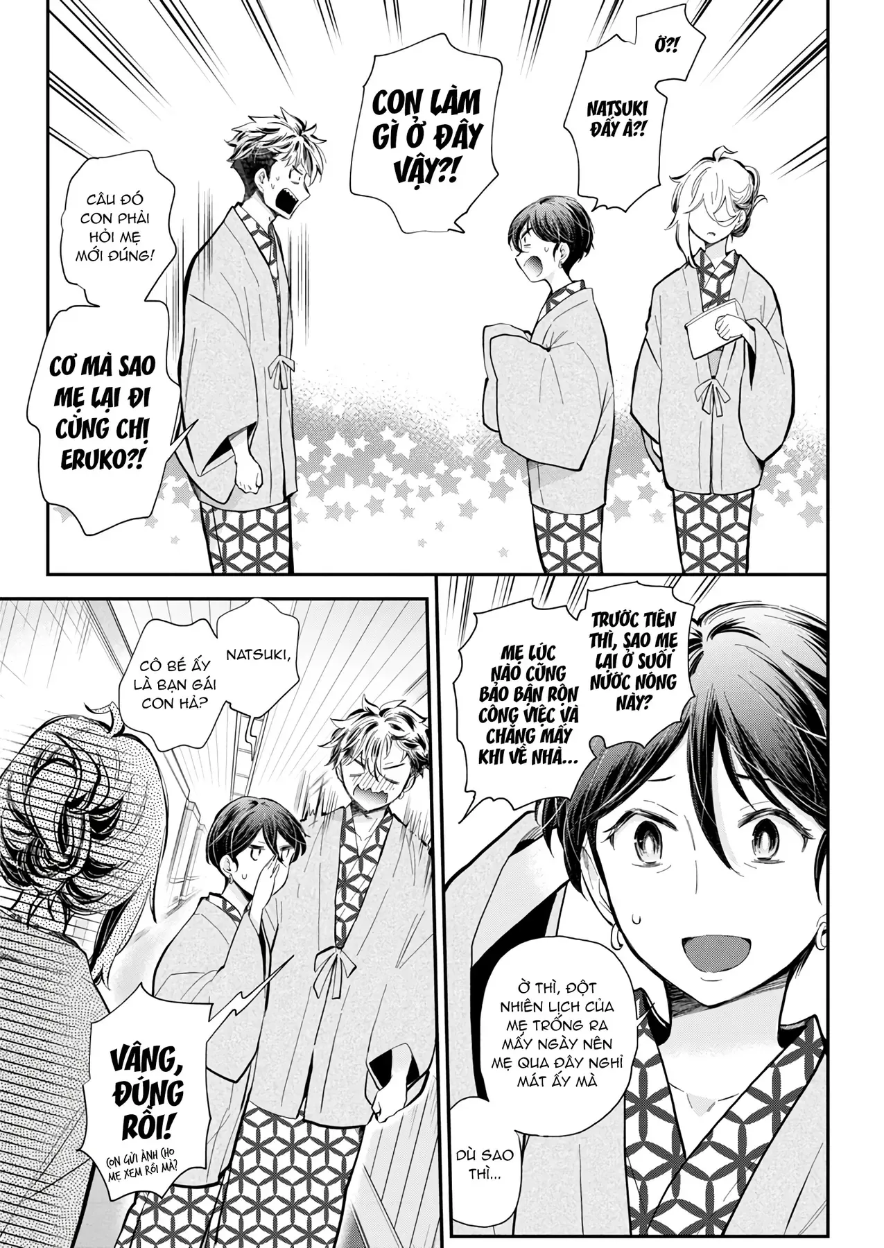 Shingeki No Eroko-San: Hen Na Oneesan Wa Danshi Kousei To Nakayoku Naritai Chap 53 - Next Chap 52