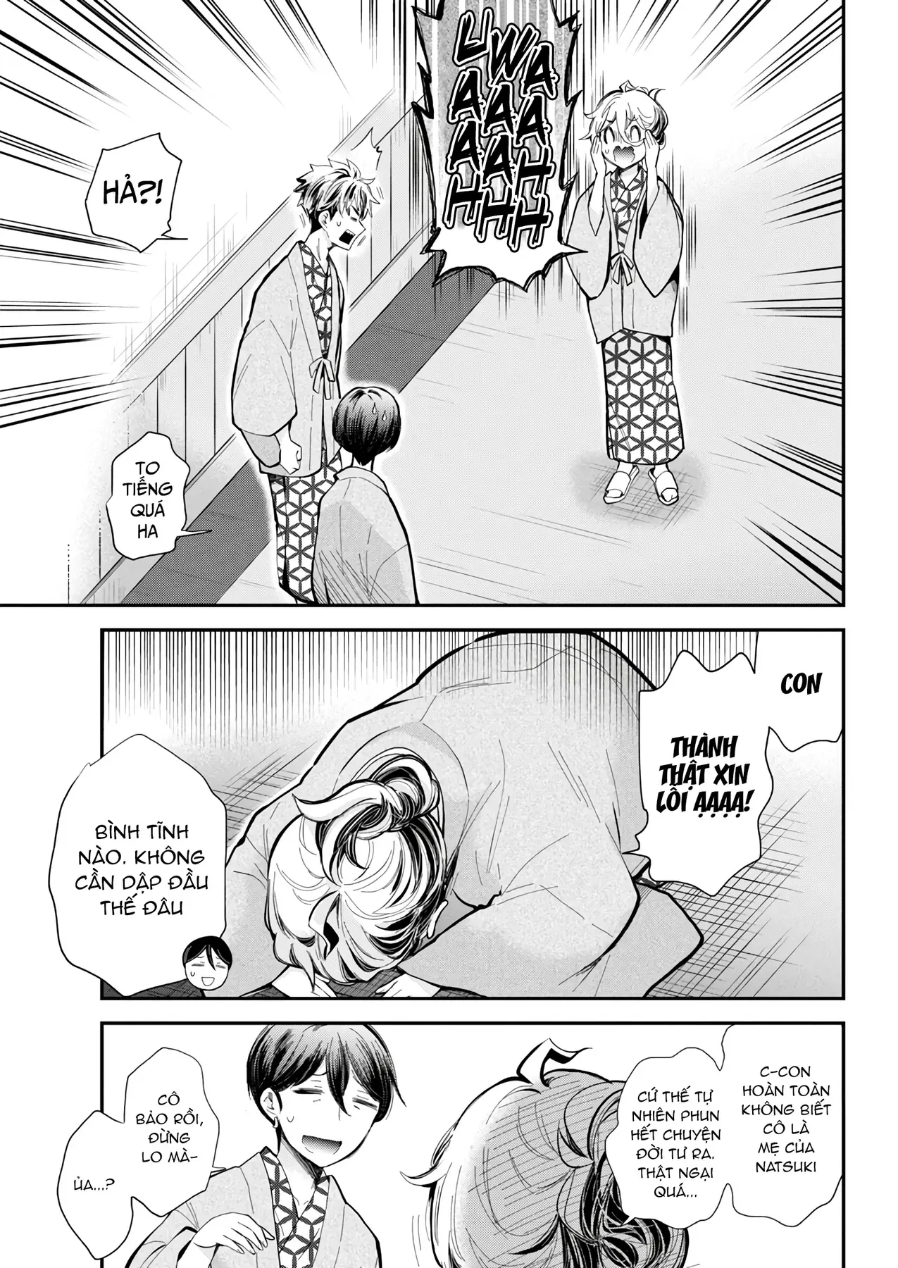 Shingeki No Eroko-San: Hen Na Oneesan Wa Danshi Kousei To Nakayoku Naritai Chap 53 - Next Chap 52