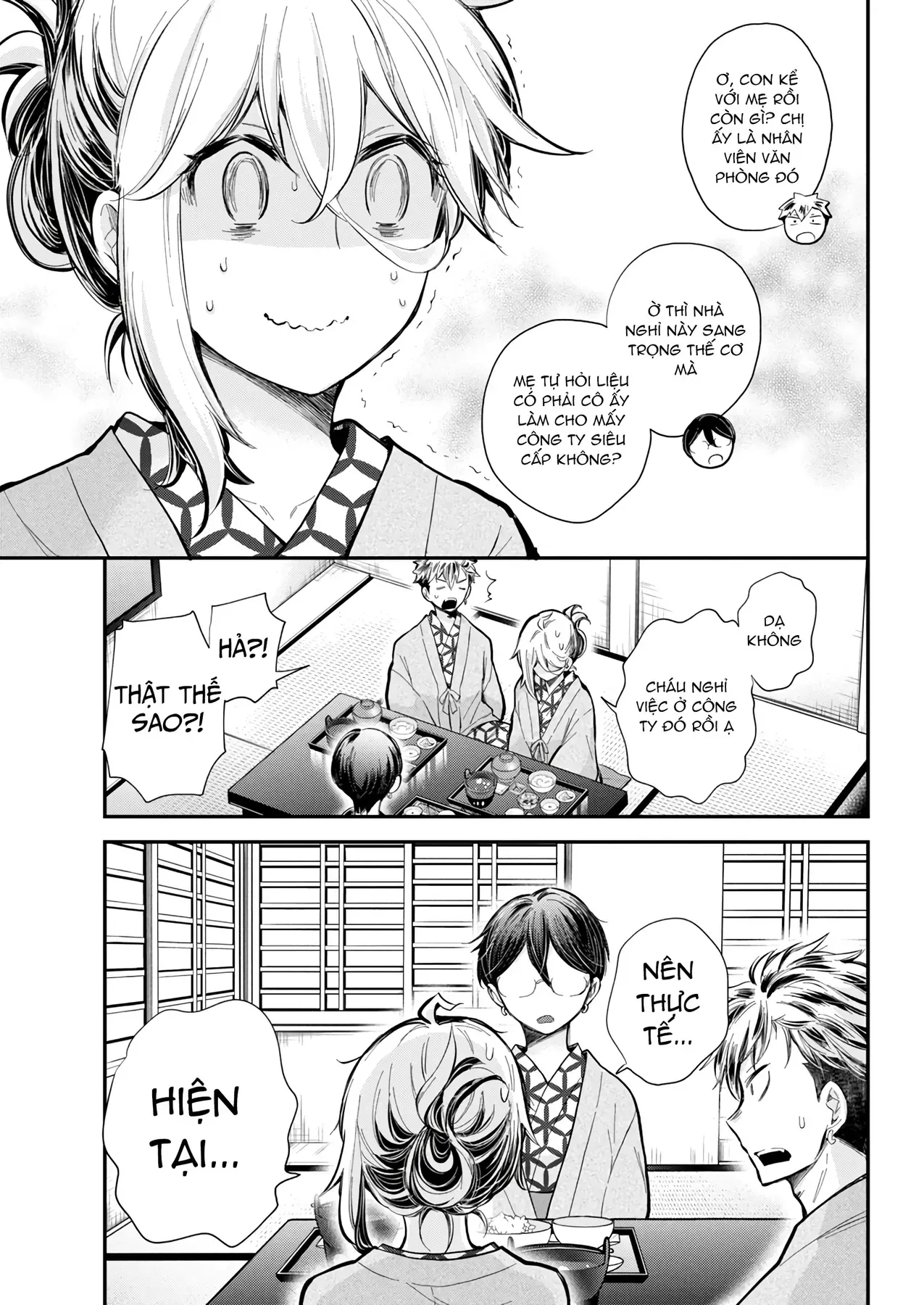 Shingeki No Eroko-San: Hen Na Oneesan Wa Danshi Kousei To Nakayoku Naritai Chap 53 - Next Chap 52