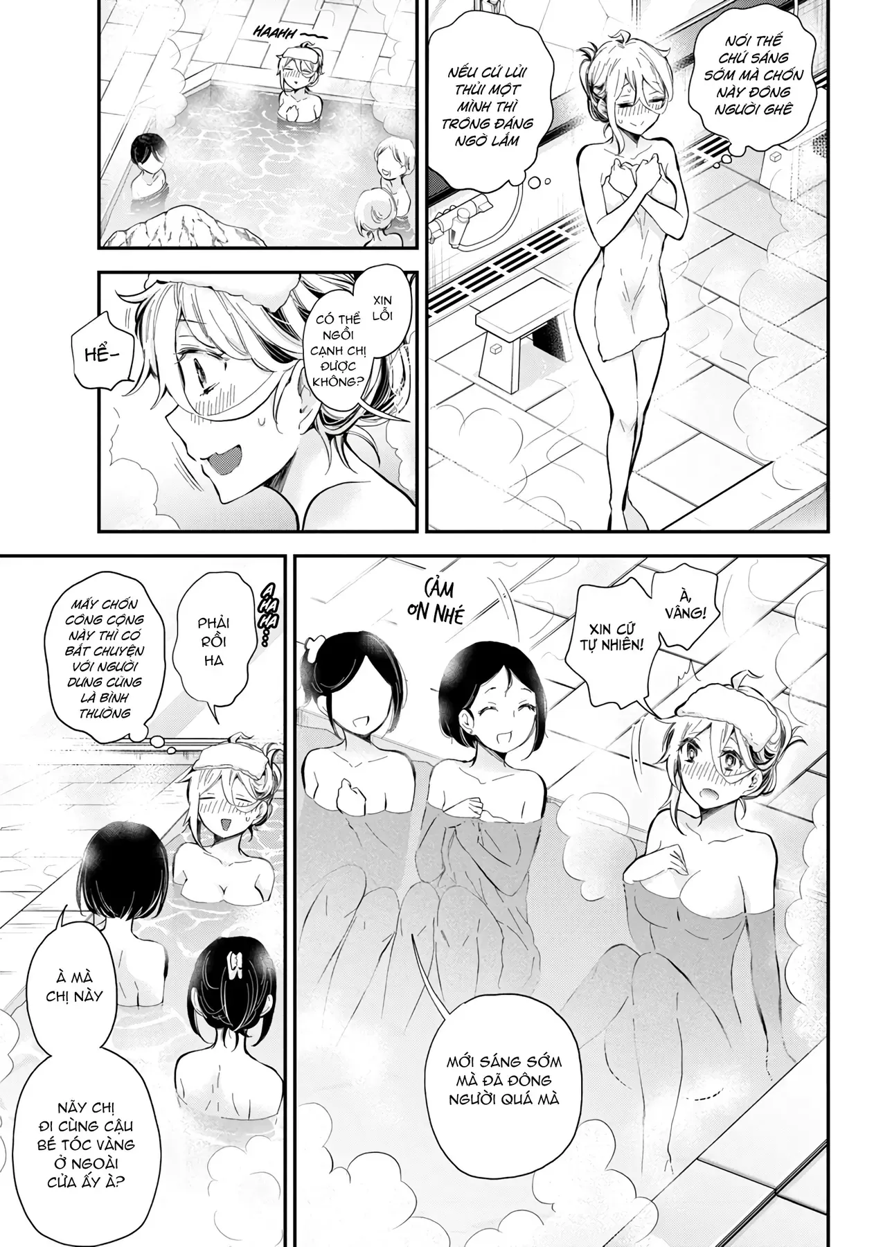 Shingeki No Eroko-San: Hen Na Oneesan Wa Danshi Kousei To Nakayoku Naritai Chap 53 - Next Chap 52