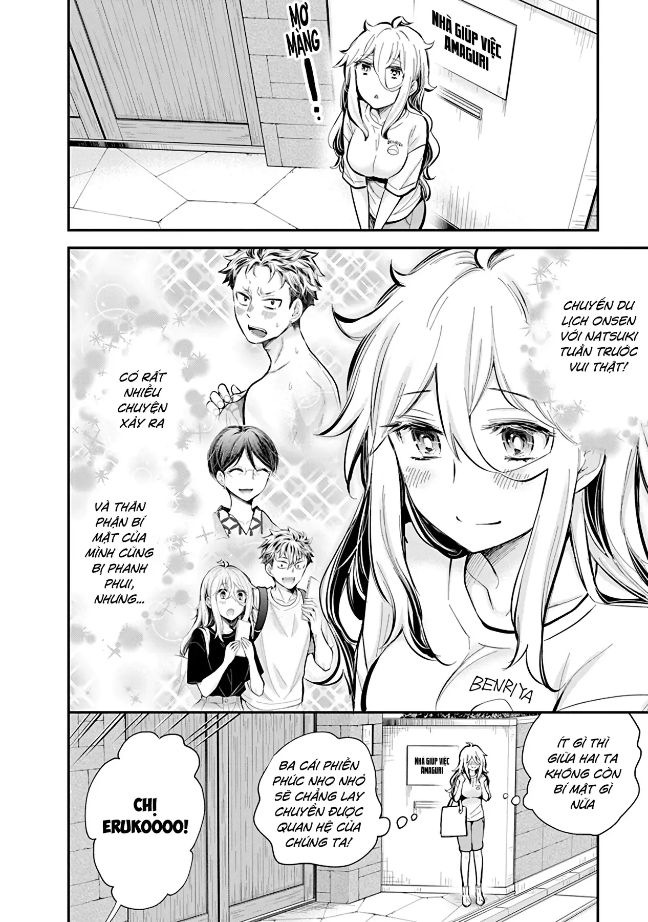 Shingeki No Eroko-San: Hen Na Oneesan Wa Danshi Kousei To Nakayoku Naritai Chap 55 - Next Chap 54