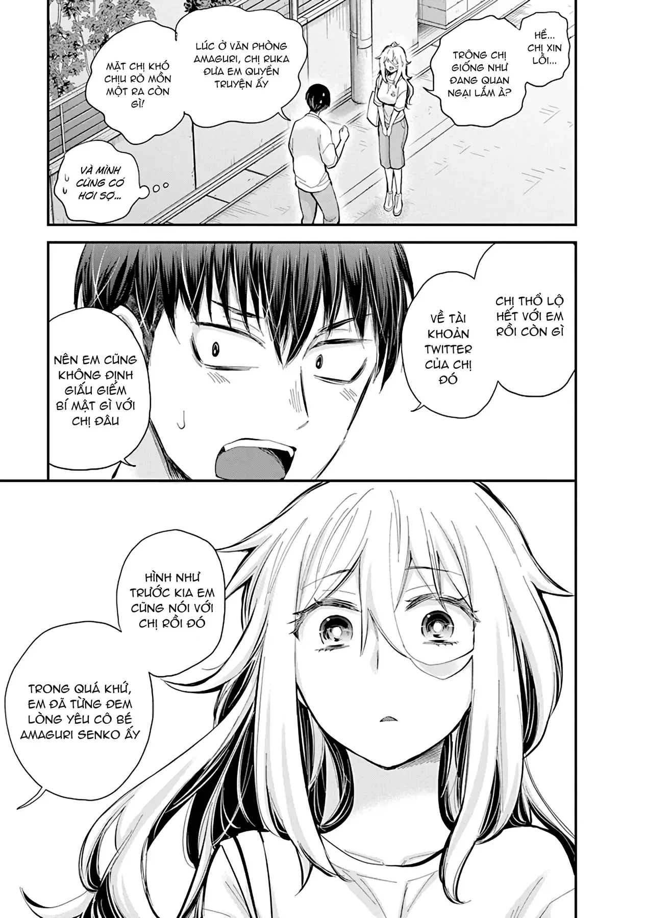 Shingeki No Eroko-San: Hen Na Oneesan Wa Danshi Kousei To Nakayoku Naritai Chap 55 - Next Chap 54