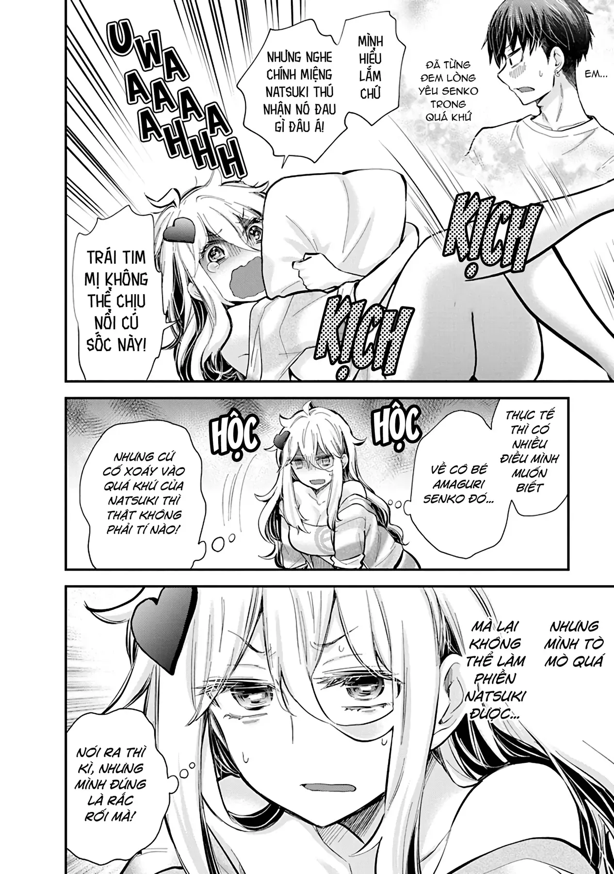 Shingeki No Eroko-San: Hen Na Oneesan Wa Danshi Kousei To Nakayoku Naritai Chap 55 - Next Chap 54