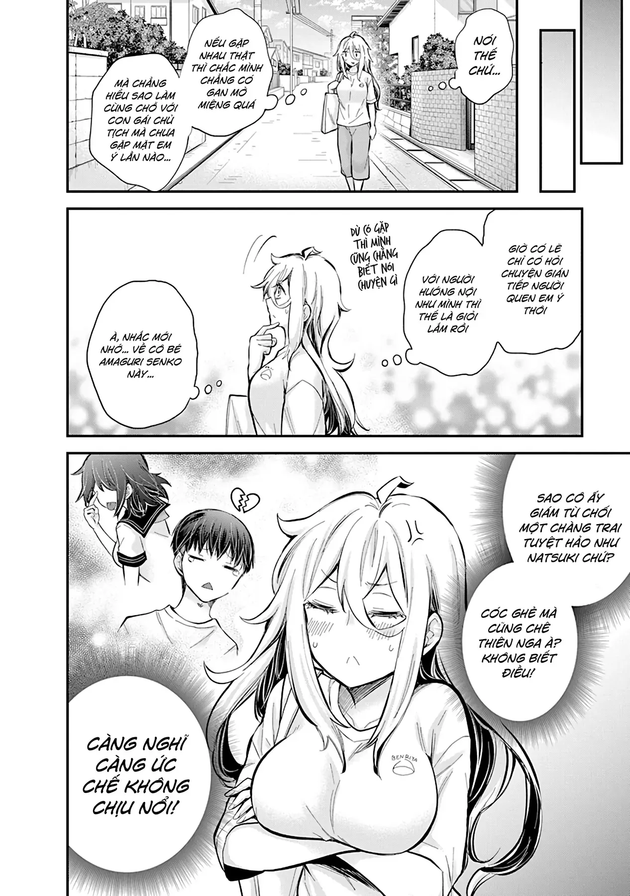 Shingeki No Eroko-San: Hen Na Oneesan Wa Danshi Kousei To Nakayoku Naritai Chap 55 - Next Chap 54