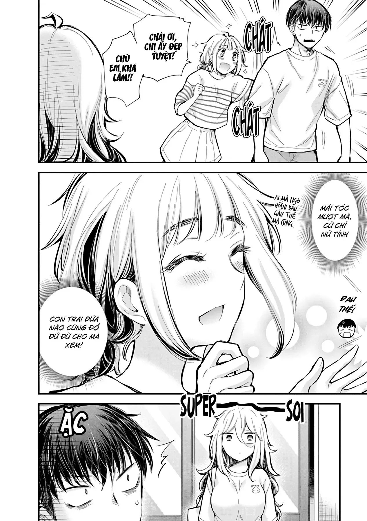 Shingeki No Eroko-San: Hen Na Oneesan Wa Danshi Kousei To Nakayoku Naritai Chap 55 - Next Chap 54