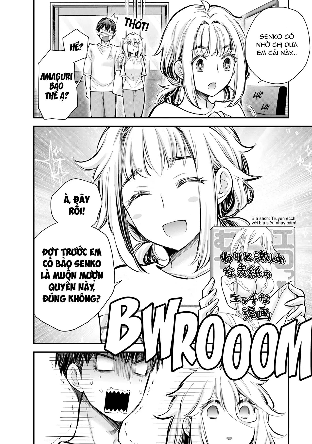 Shingeki No Eroko-San: Hen Na Oneesan Wa Danshi Kousei To Nakayoku Naritai Chap 55 - Next Chap 54