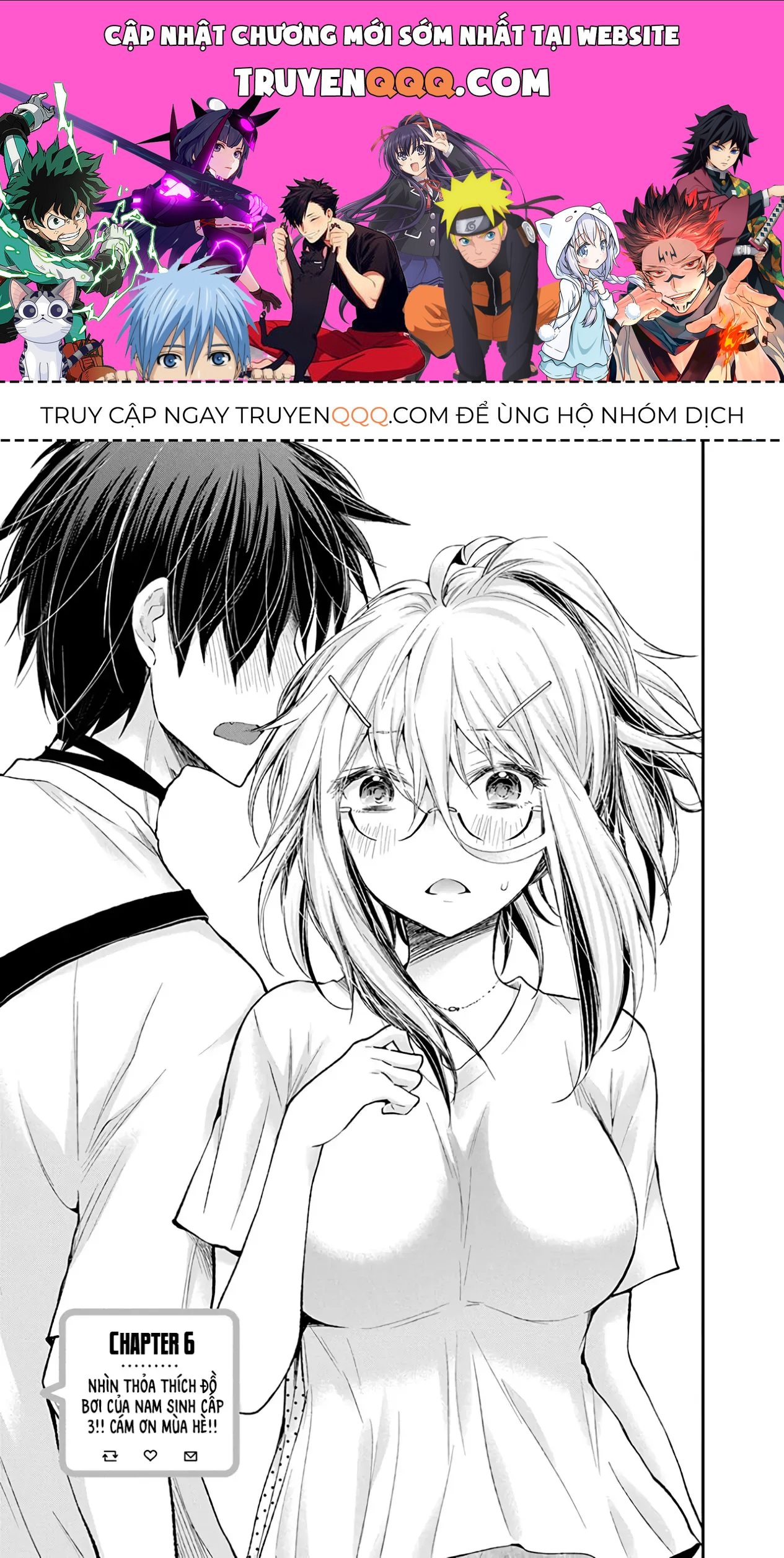 Shingeki No Eroko-San: Hen Na Oneesan Wa Danshi Kousei To Nakayoku Naritai Chap 6 - Next Chap 5