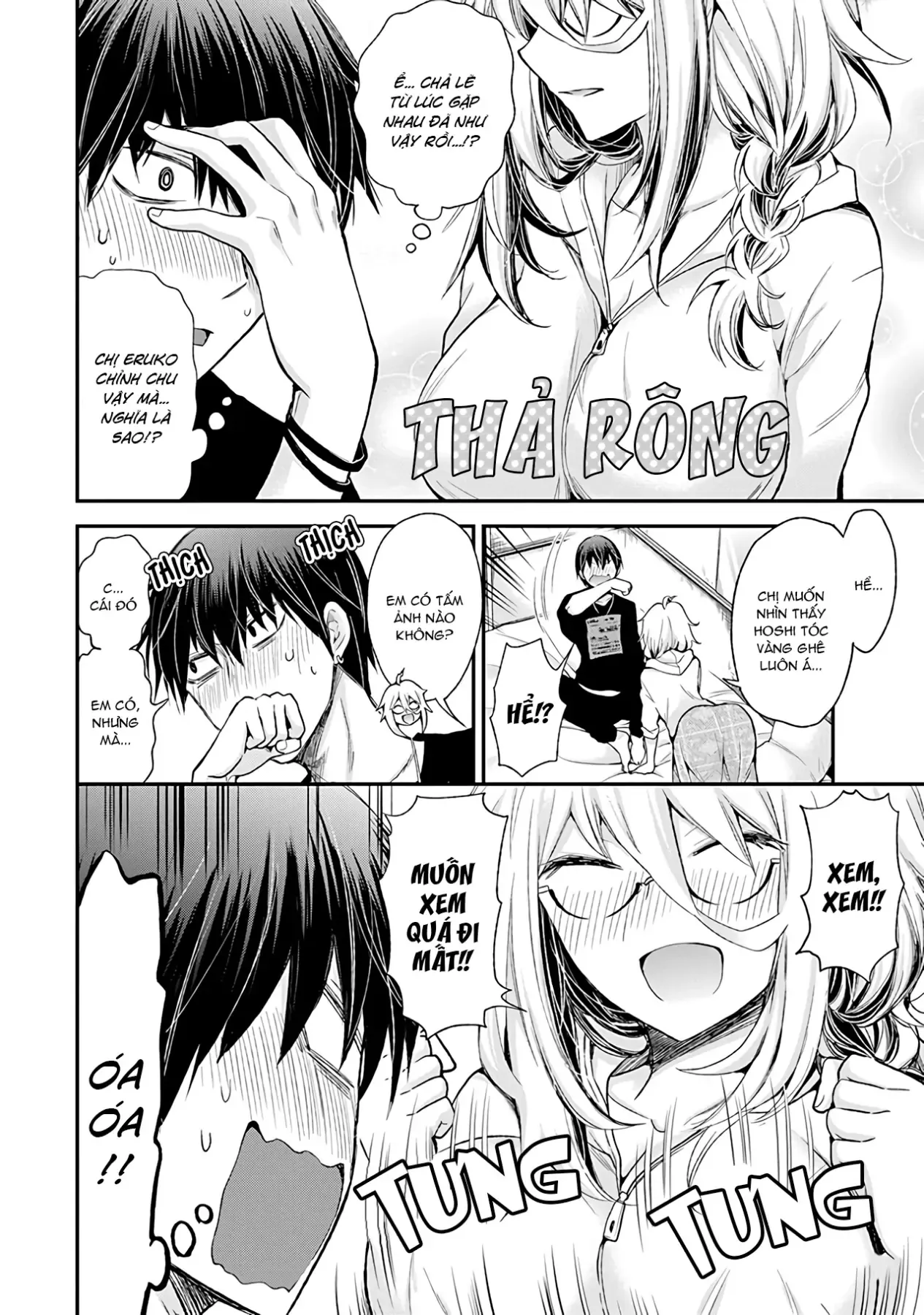 Shingeki No Eroko-San: Hen Na Oneesan Wa Danshi Kousei To Nakayoku Naritai Chap 7 - Next Chap 6