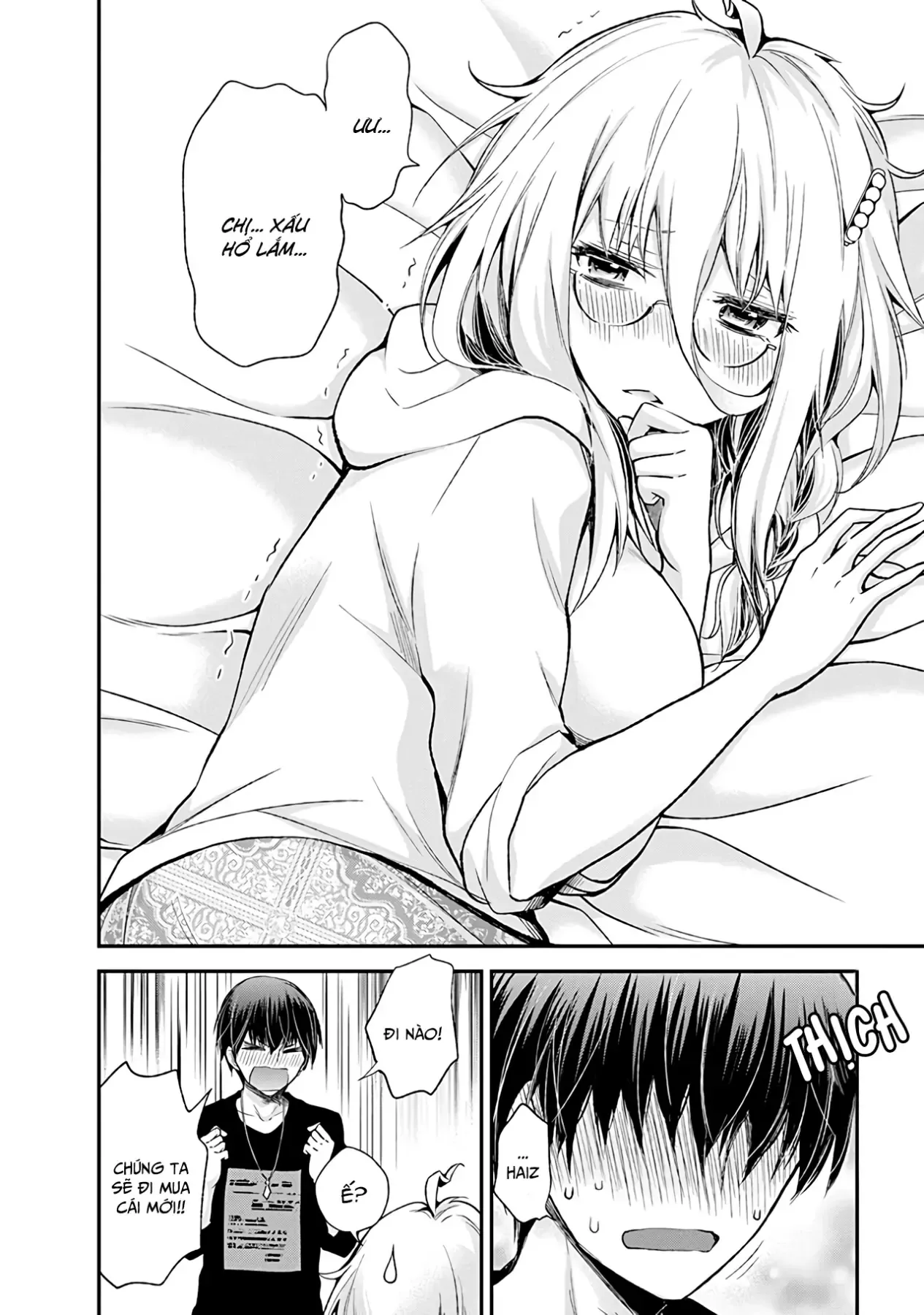 Shingeki No Eroko-San: Hen Na Oneesan Wa Danshi Kousei To Nakayoku Naritai Chap 7 - Next Chap 6