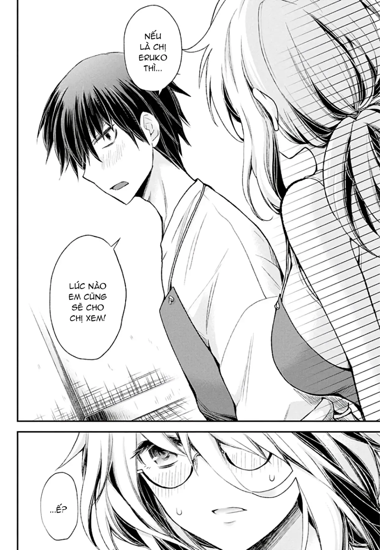 Shingeki No Eroko-San: Hen Na Oneesan Wa Danshi Kousei To Nakayoku Naritai Chap 8 - Next Chap 7