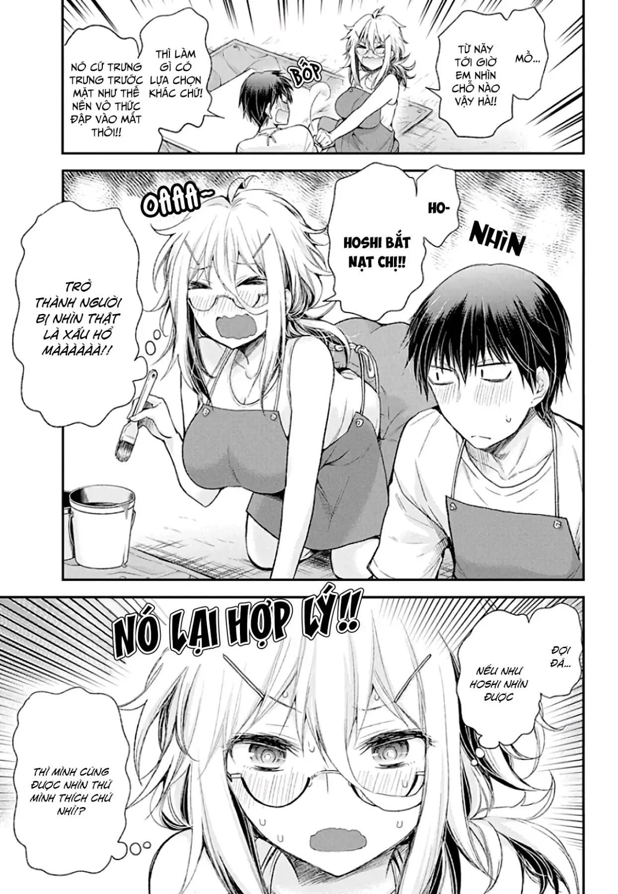 Shingeki No Eroko-San: Hen Na Oneesan Wa Danshi Kousei To Nakayoku Naritai Chap 8 - Next Chap 7