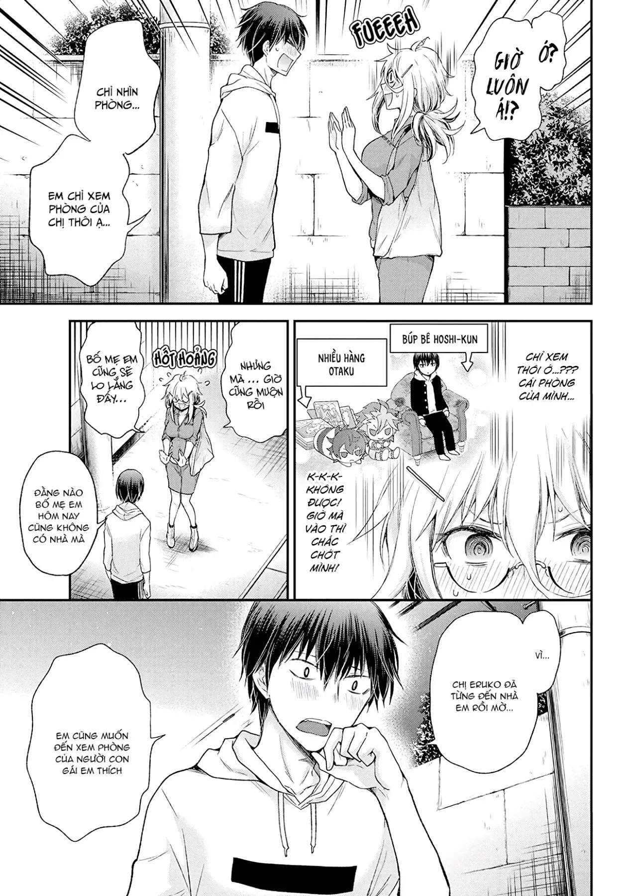 Shingeki No Eroko-San: Hen Na Oneesan Wa Danshi Kousei To Nakayoku Naritai Chap 9 - Next Chap 8