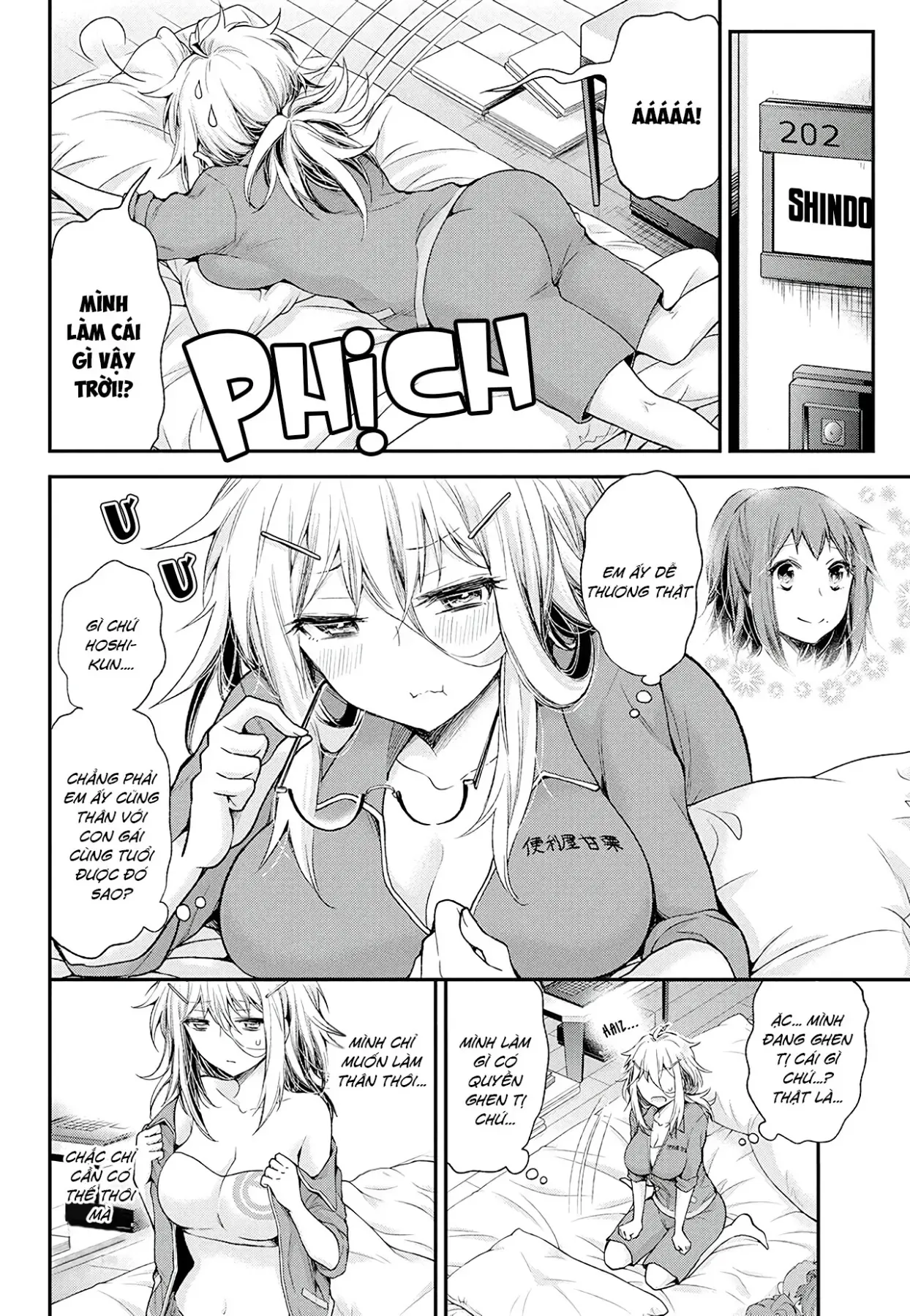 Shingeki No Eroko-San: Hen Na Oneesan Wa Danshi Kousei To Nakayoku Naritai Chap 9 - Next Chap 8