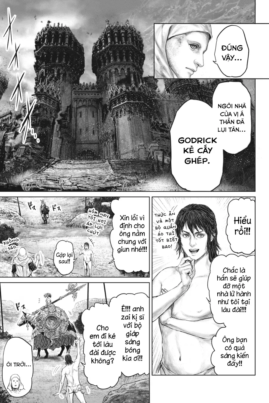 Elden Ring Con Đường Tới Hoàng Kim Thụ [Chap 1-38] — trang 17