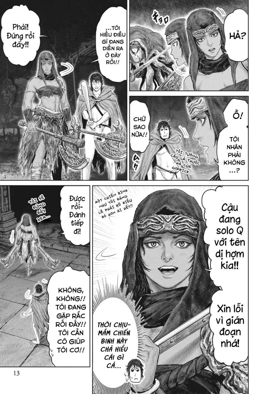 Elden Ring Con Đường Tới Hoàng Kim Thụ [Chap 1-38] — trang 11