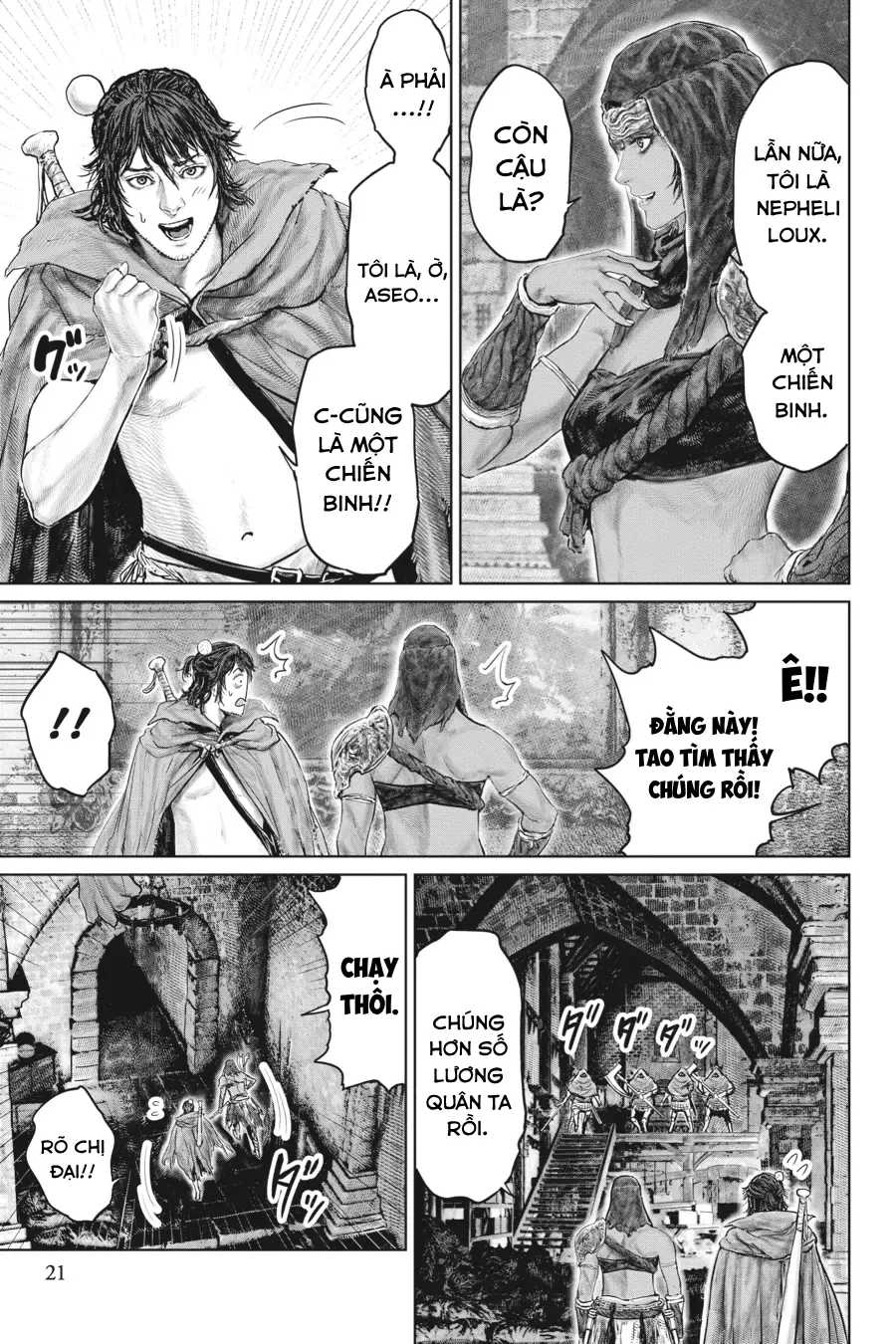 Elden Ring Con Đường Tới Hoàng Kim Thụ [Chap 1-38] — trang 19