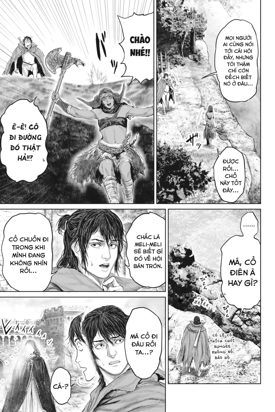 Elden Ring Con Đường Tới Hoàng Kim Thụ [Chap 1-38] — trang 16