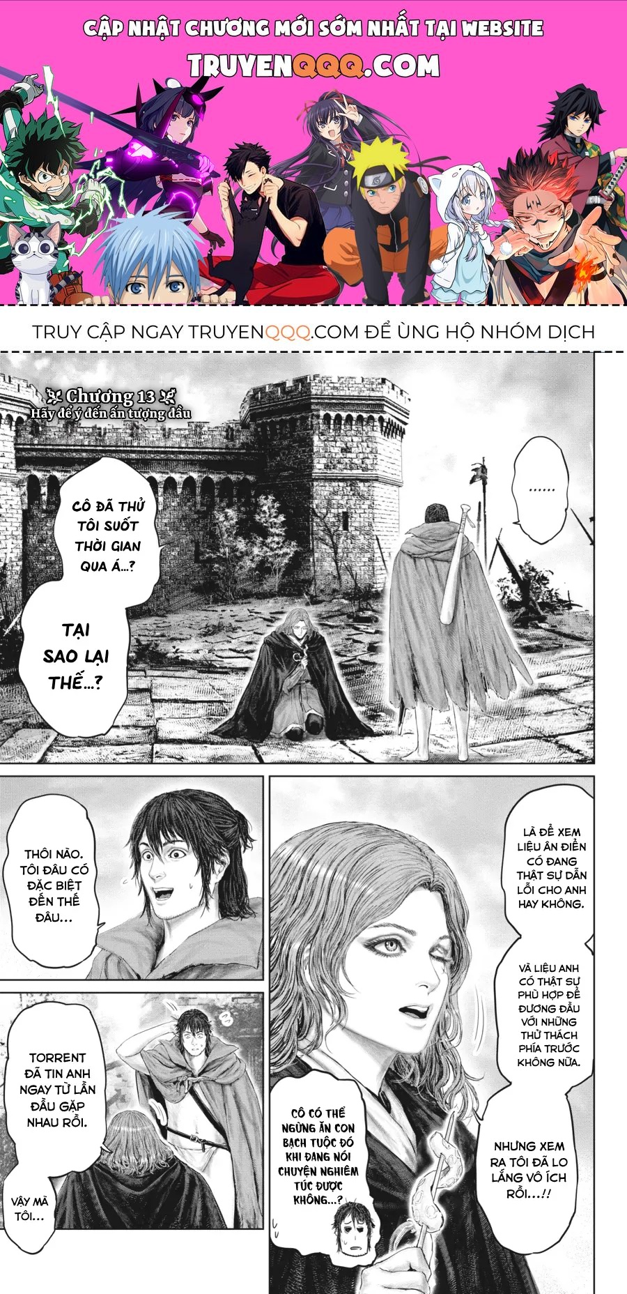 Elden Ring Con Đường Tới Hoàng Kim Thụ [Chap 1-38] — trang 0