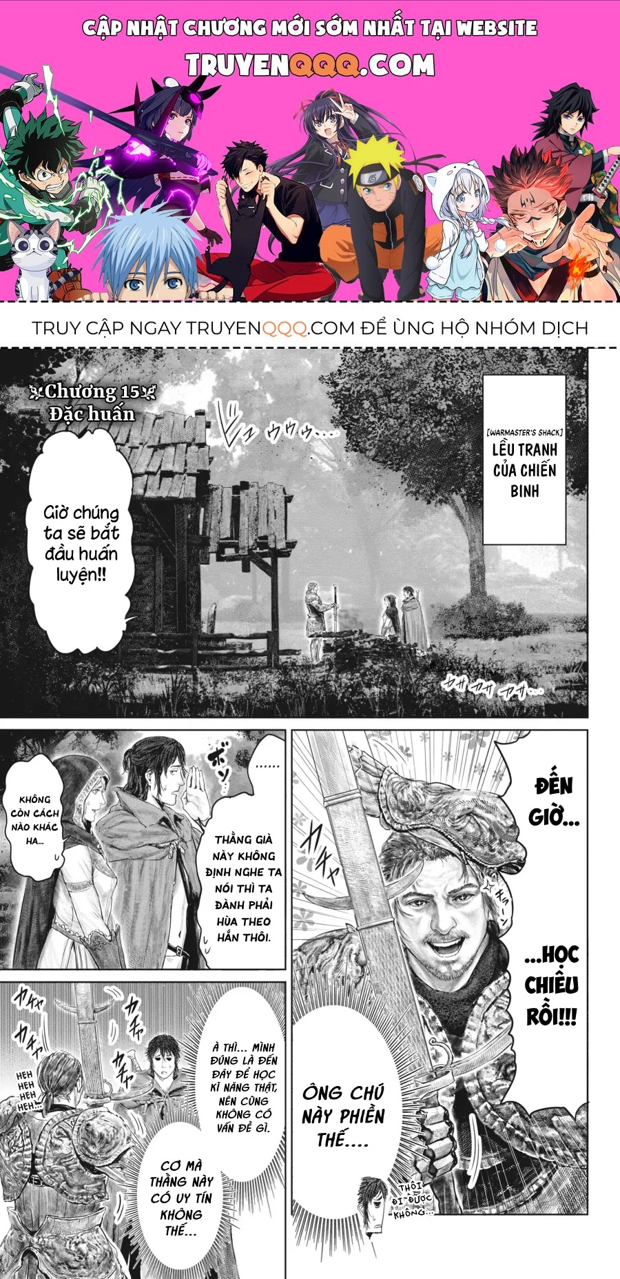 Elden Ring Con Đường Tới Hoàng Kim Thụ [Chap 1-38] — trang 0