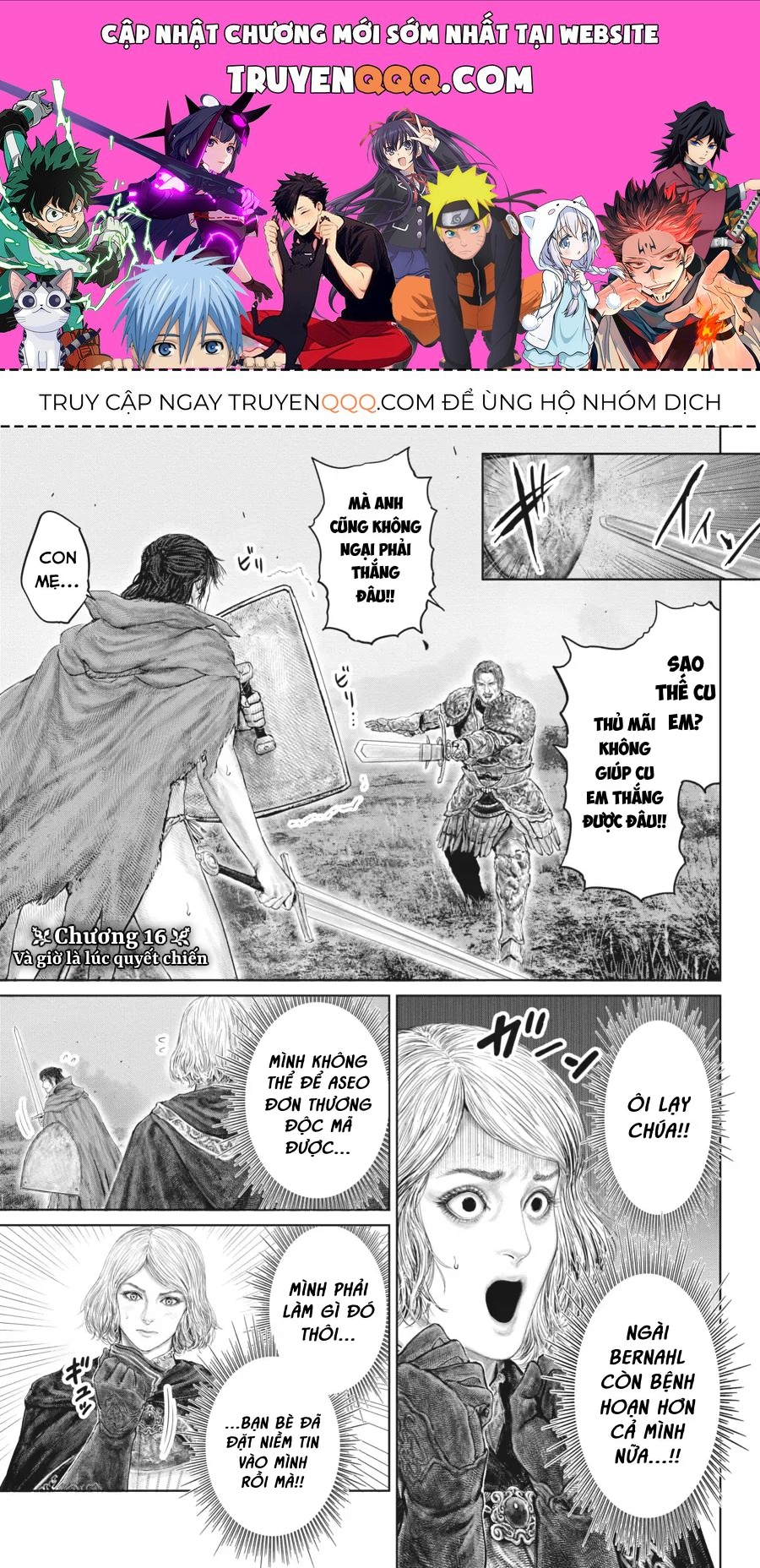 Elden Ring Con Đường Tới Hoàng Kim Thụ [Chap 1-38] — trang 0