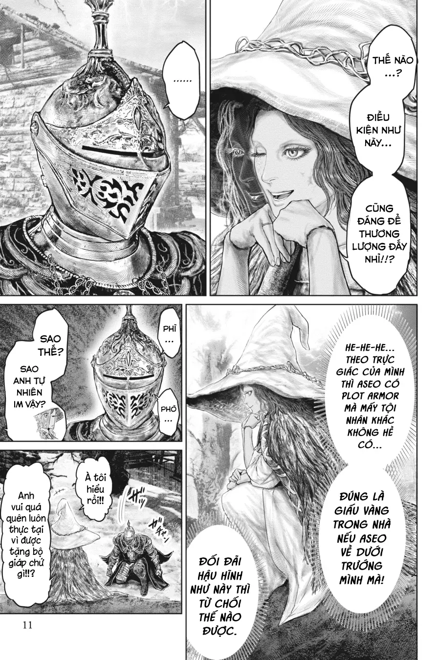 Elden Ring Con Đường Tới Hoàng Kim Thụ [Chap 1-38] — trang 9