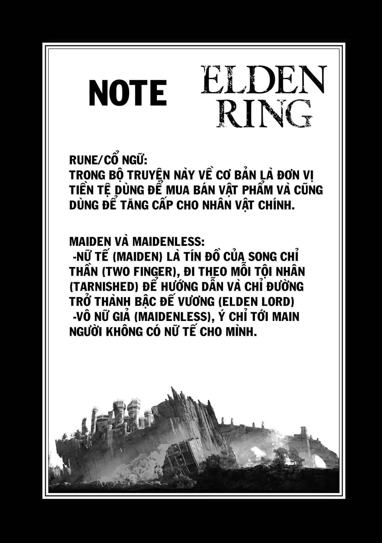 Elden Ring Con Đường Tới Hoàng Kim Thụ [Chap 1-38] — trang 20