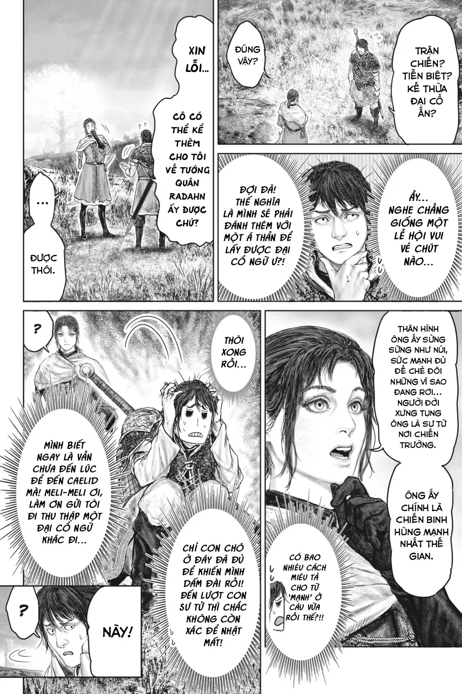 Elden Ring Con Đường Tới Hoàng Kim Thụ [Chap 1-38] — trang 19