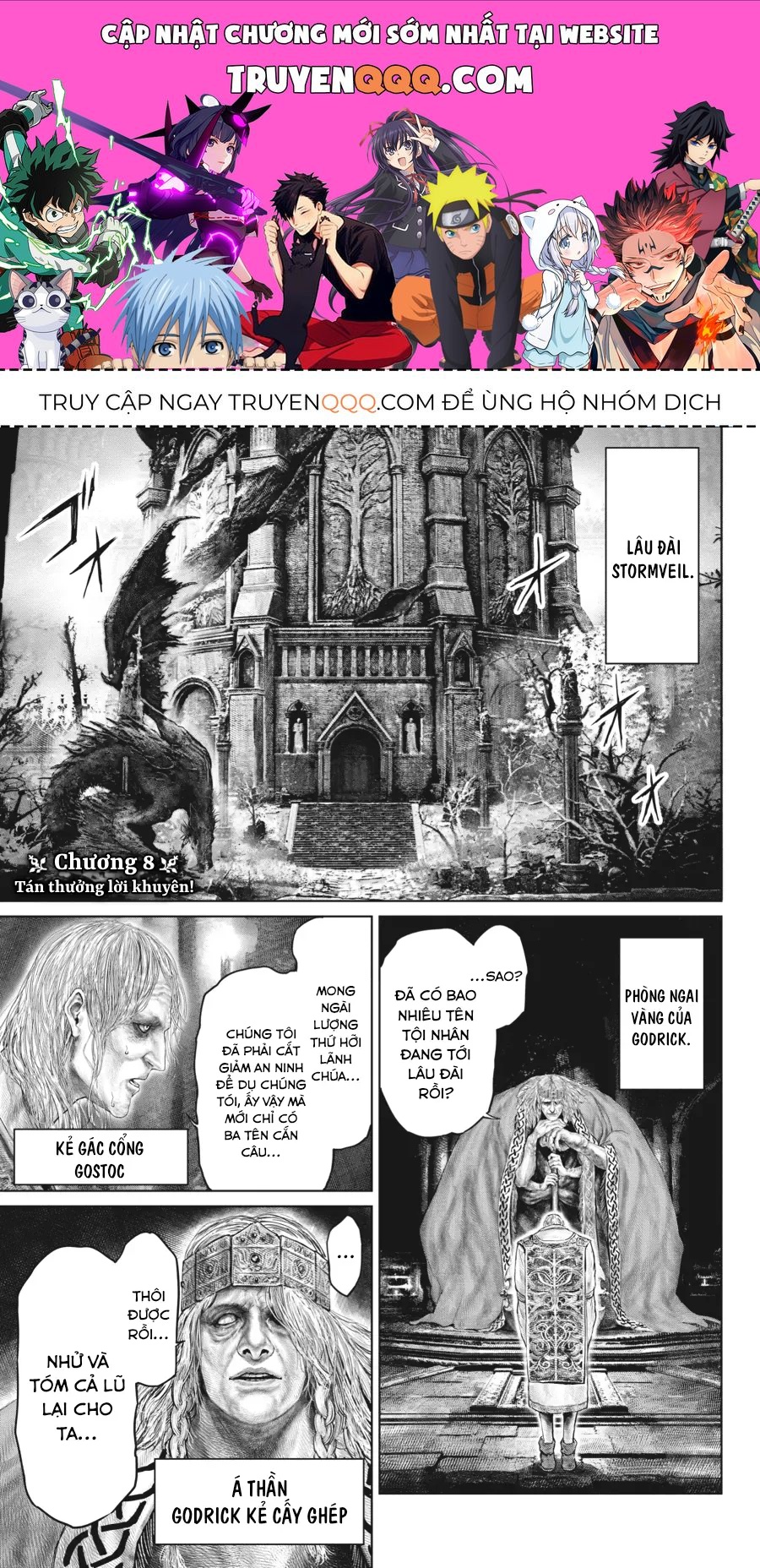 Elden Ring Con Đường Tới Hoàng Kim Thụ [Chap 1-38] — trang 0