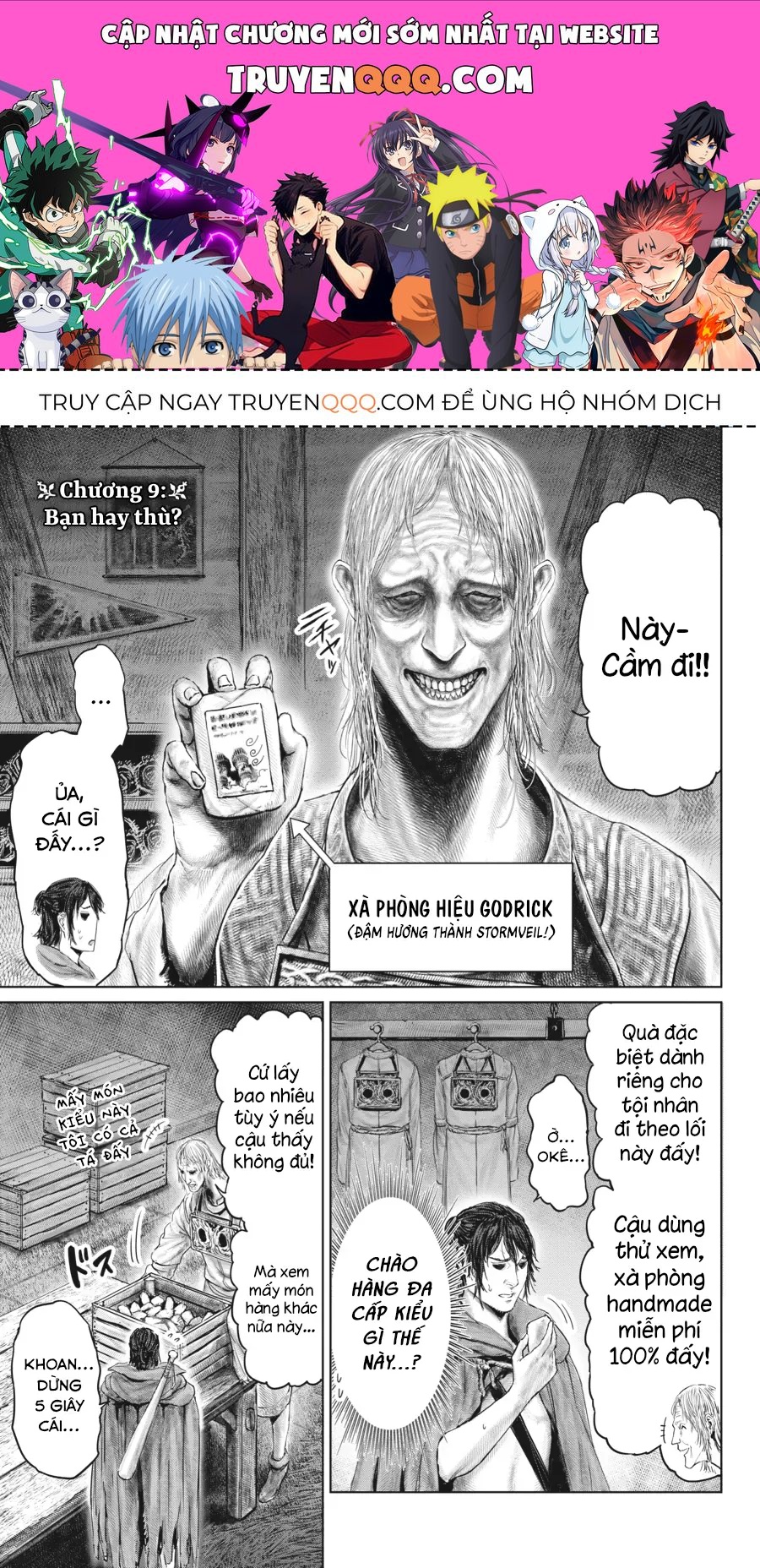 Elden Ring Con Đường Tới Hoàng Kim Thụ [Chap 1-38] — trang 0