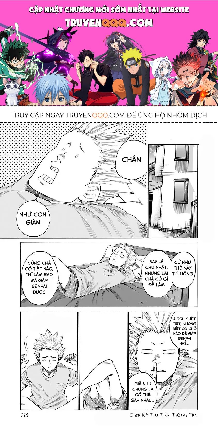 Thuốc Lá Senpai & Kouhai 'Anh Đào' Chap 10 - Next Chap 9