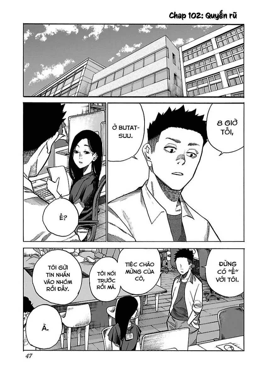 Thuốc Lá Senpai & Kouhai 'Anh Đào' Chap 102 - Next Chap 101