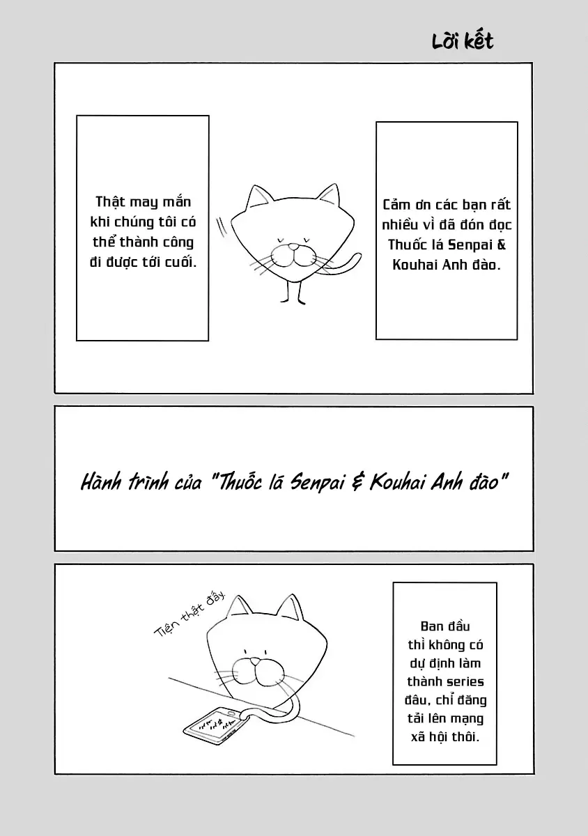 Thuốc Lá Senpai & Kouhai 'Anh Đào' Chap 126 - Next Chap 125.5