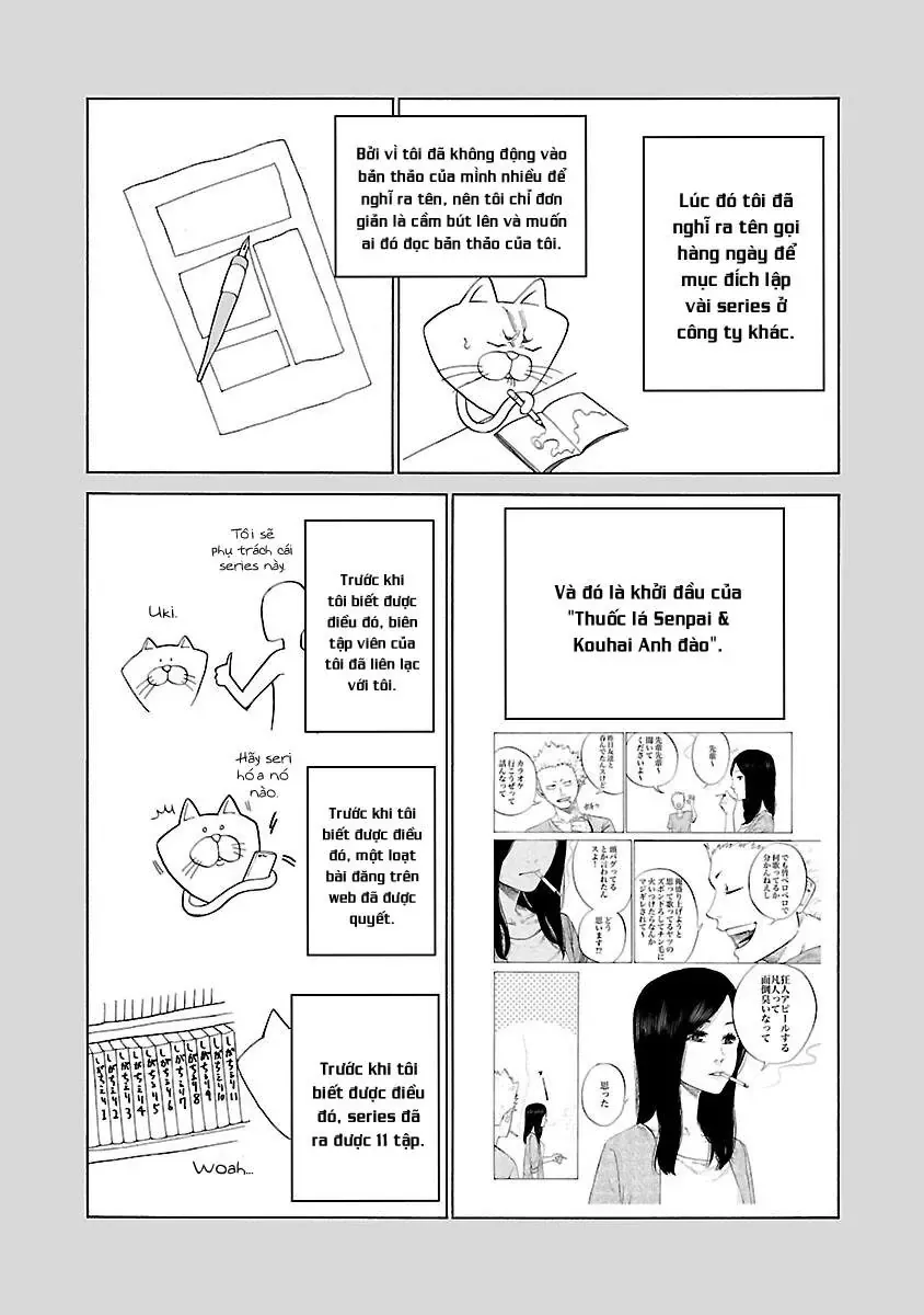 Thuốc Lá Senpai & Kouhai 'Anh Đào' Chap 126 - Next Chap 125.5