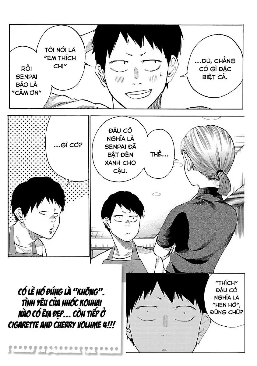 Thuốc Lá Senpai & Kouhai 'Anh Đào' Chap 36 - Next Chap 35