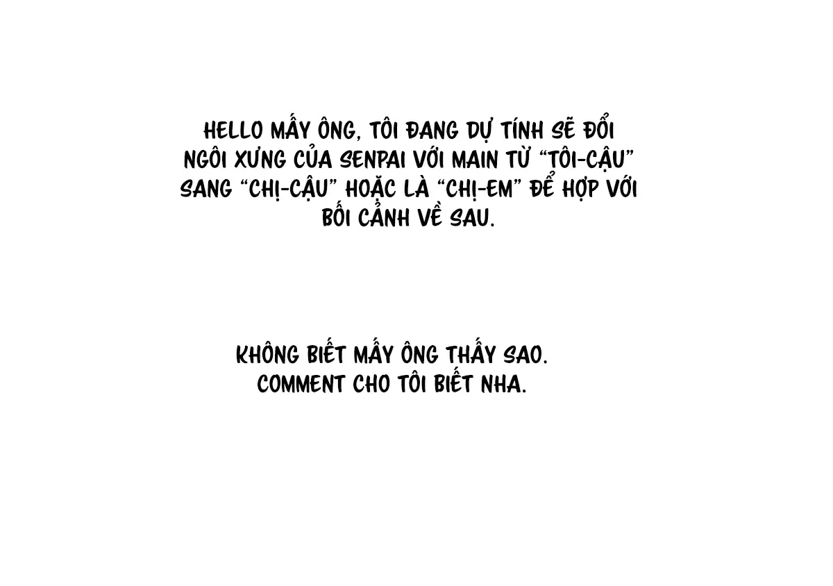 Thuốc Lá Senpai & Kouhai 'Anh Đào' Chap 43 - Next Chap 42