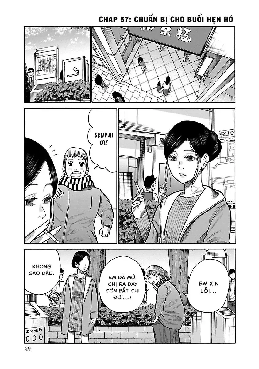 Thuốc Lá Senpai & Kouhai 'Anh Đào' Chap 57 - Next Chap 56