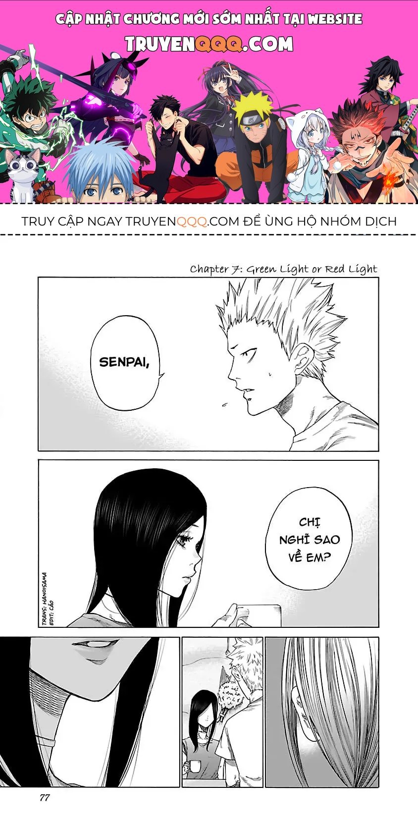 Thuốc Lá Senpai & Kouhai 'Anh Đào' Chap 7 - Next Chap 6