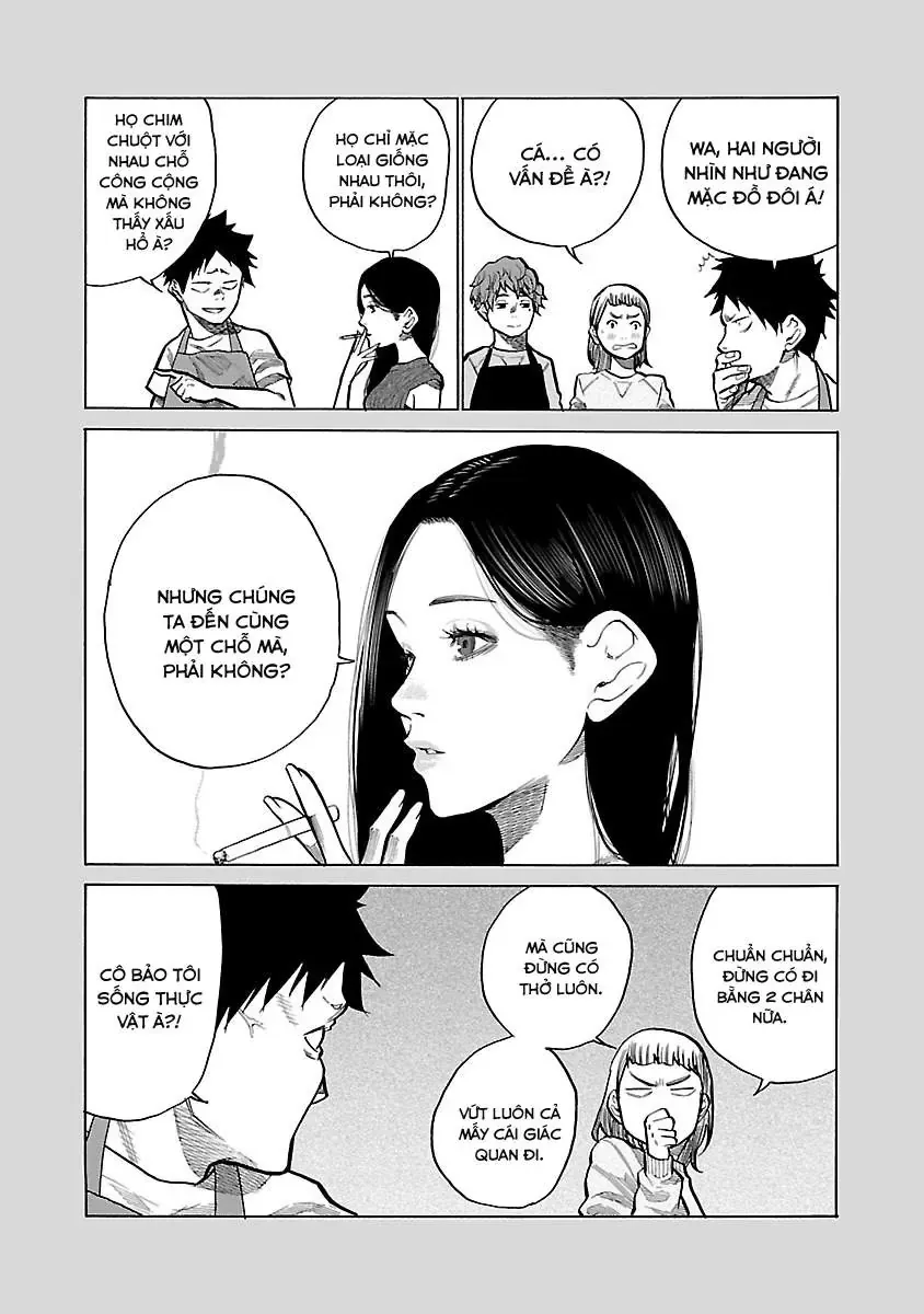 Thuốc Lá Senpai & Kouhai 'Anh Đào' Chap 85 - Next Chap 84