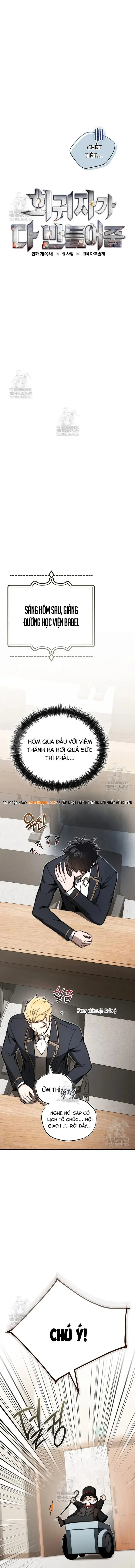 Kẻ Hồi Quy Tạo Ra Mọi Thứ Chap 18 - Next Chap 17