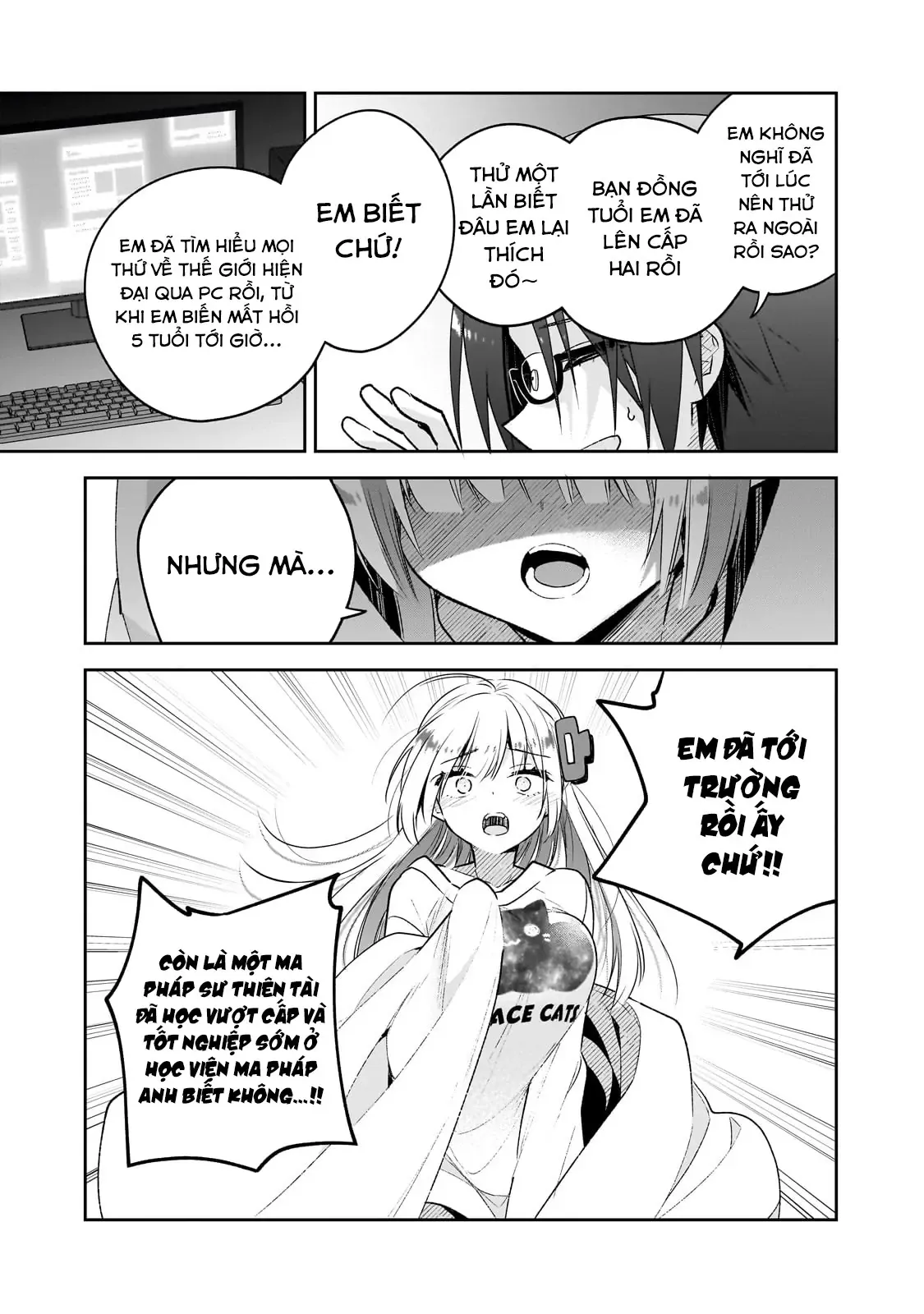 Mahou Wa Isekai Ni Oite Kimashita. ~Tensai Madoushi Datta Imouto No Yowakute New Game~ Chap 1