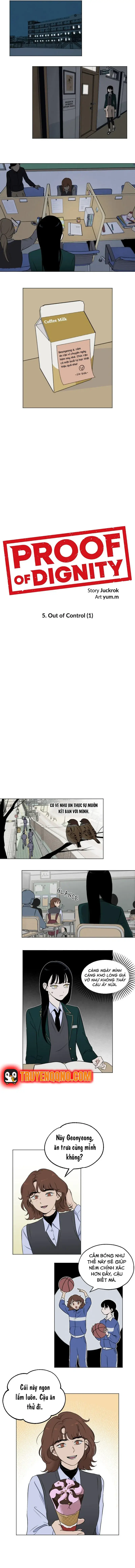 Chứng Minh Phẩm Giá - Chương 5 - Trang 5