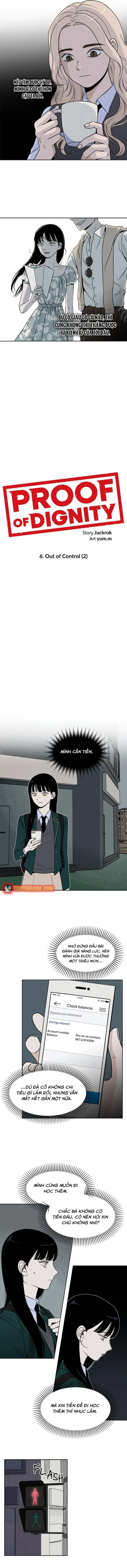 Chứng Minh Phẩm Giá - Chương 6 - Trang 6