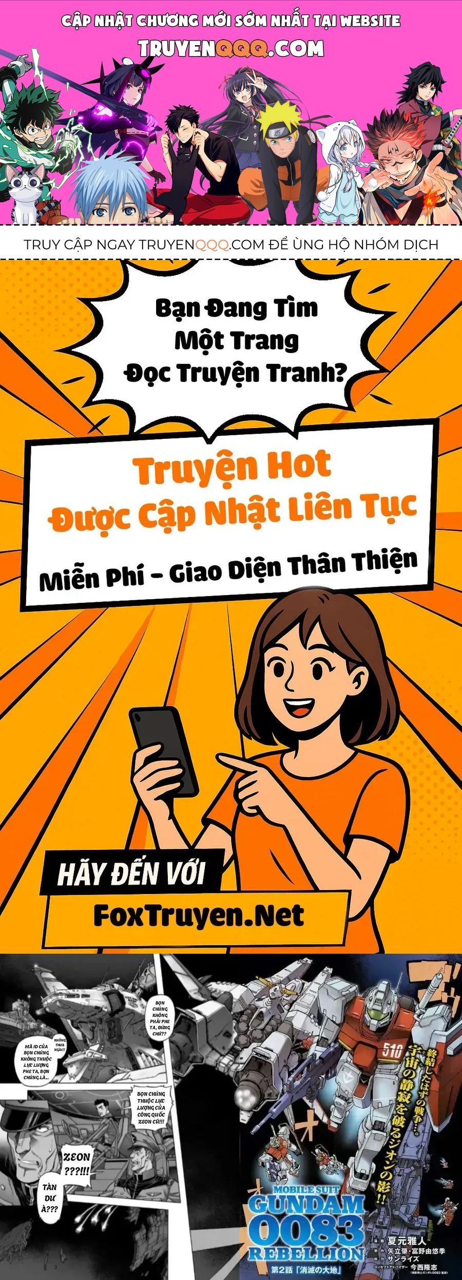 Trang 1 - Mobile Suit Gundam 0083: Rebellion