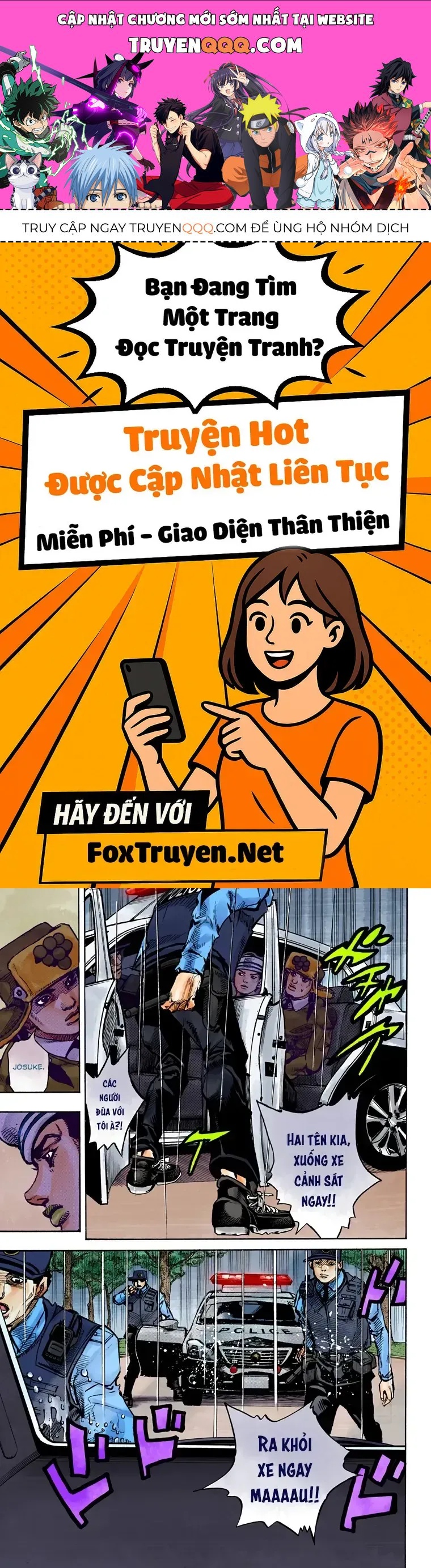 Trang 1 - Cuộc Phiêu Lưu Kỳ Bí Của Jojo Phần 8: Jojolion