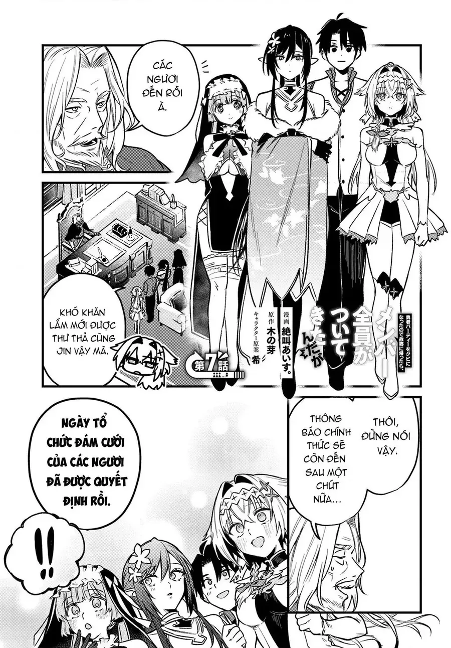 Sau Khi Bị Đuổi Khỏi Nhóm Dũng Giả, Tôi Quay Về Quê Nhà Thì Cả Nhóm Lại Kéo Nhau Theo Về Luôn?! Chap 7.1 - Next Chap 6.2