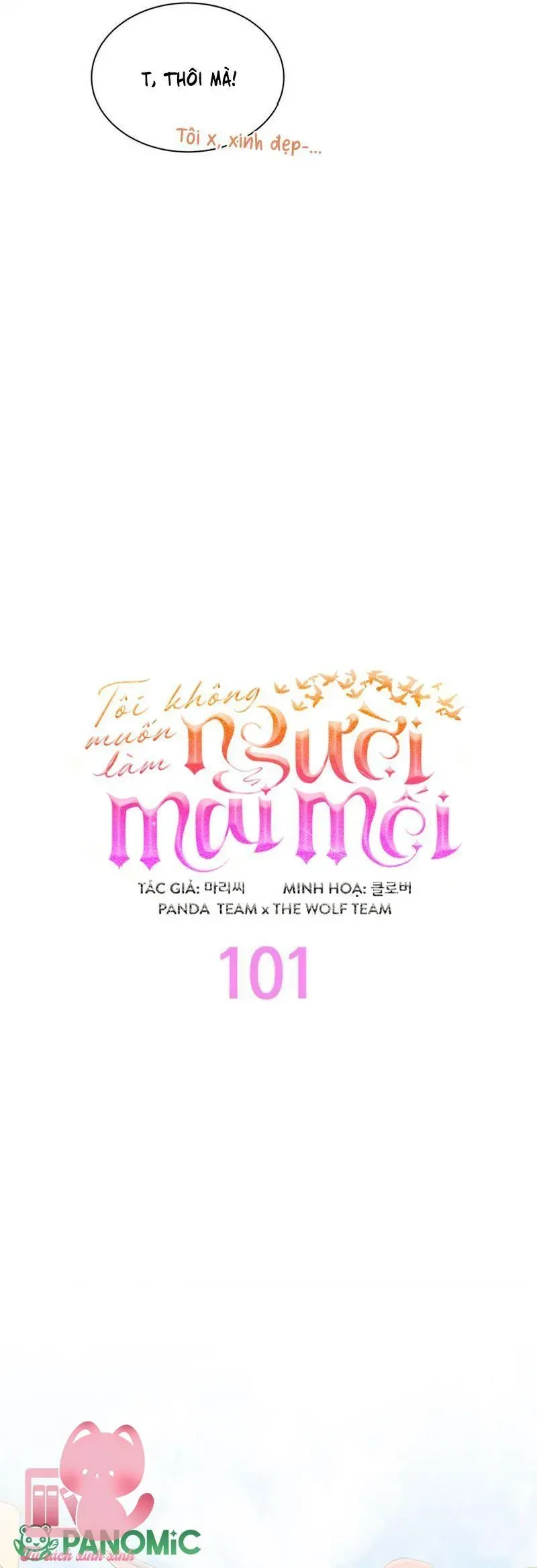 Tôi Không Muốn Làm Người Mai Mối Chap 101 - Next Chap 100