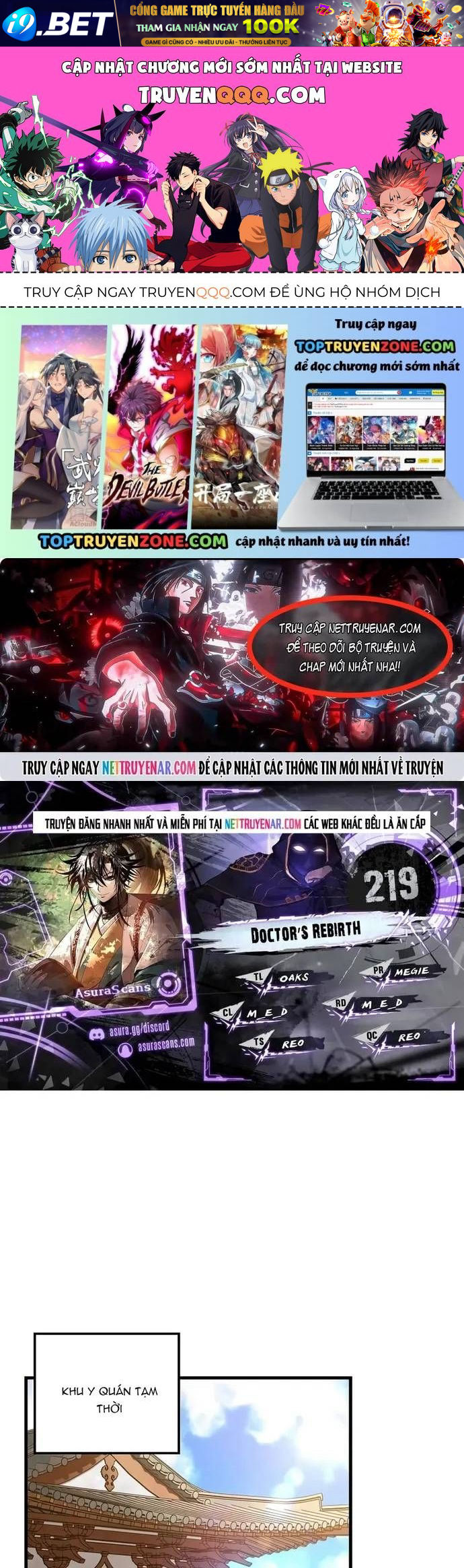 Bác Sĩ Trùng Sinh Về Murim Chap 219 - Next Chap 218