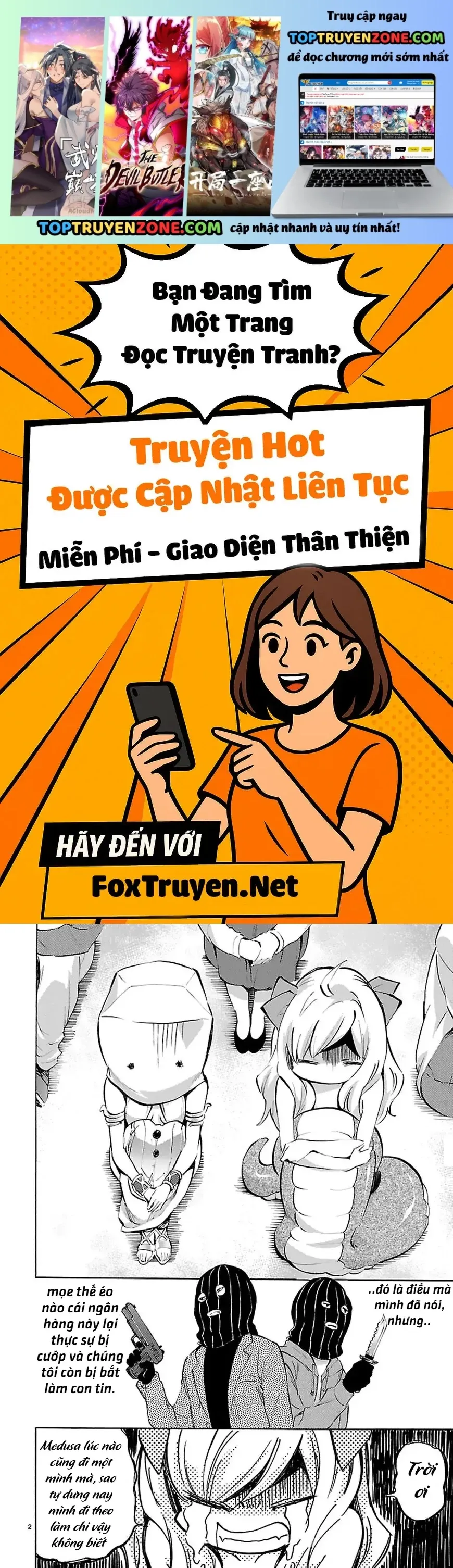 Jashin-chan Dropkick Chap 71 - Next Chap 70