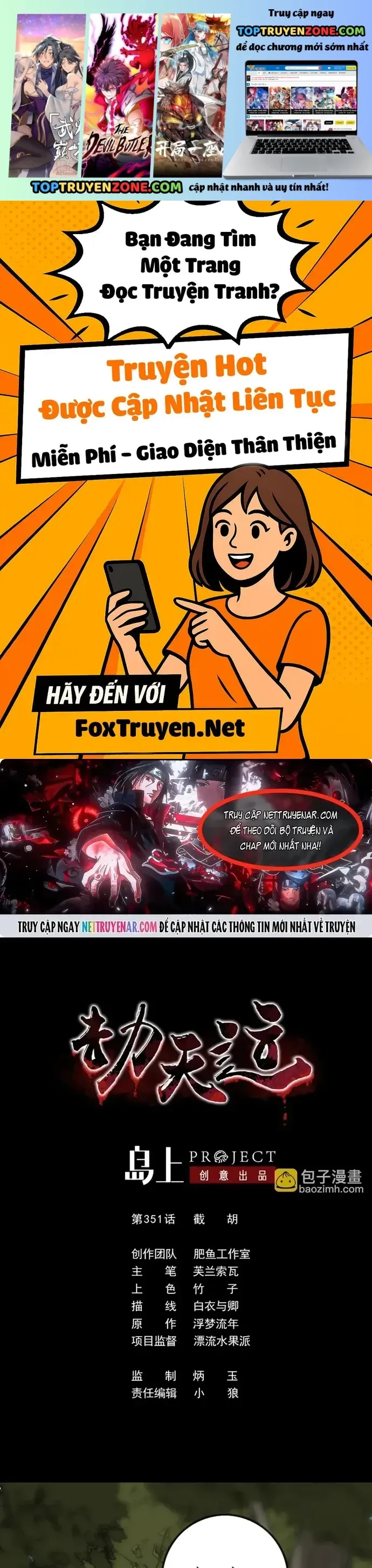 Kiếp Thiên Vận Chap 351 - Next Chap 350