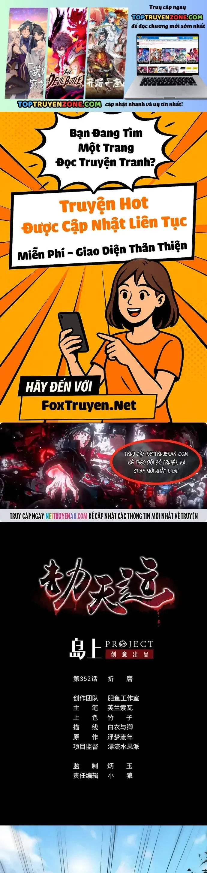 Kiếp Thiên Vận Chap 352 - Next Chap 351